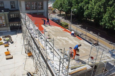 Bau der Arena Vogesen 20 von 27