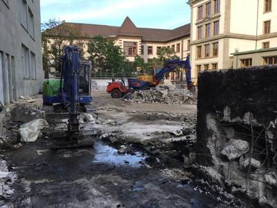 Bau der Arena Vogesen 5 von 27