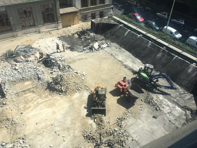 Bau der Arena Vogesen 6 von 27