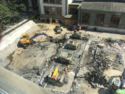Bau der Arena Vogesen 7 von 27