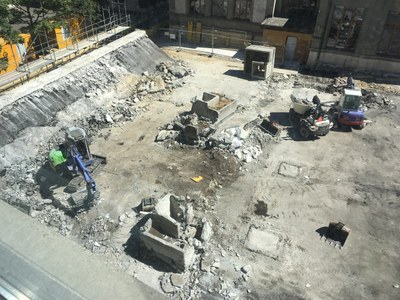 Bau der Arena Vogesen 8 von 27